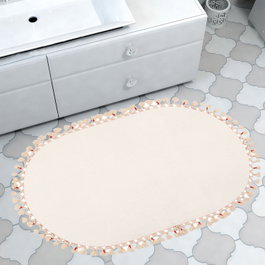 Mijölnir Alfombrilla de baño Blanca 60 x 100 cm